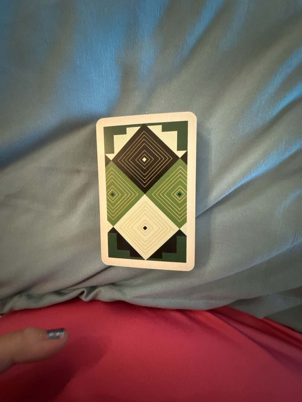 Kem Arrow Playing Cards Green Brown Plastic Vintage Deck